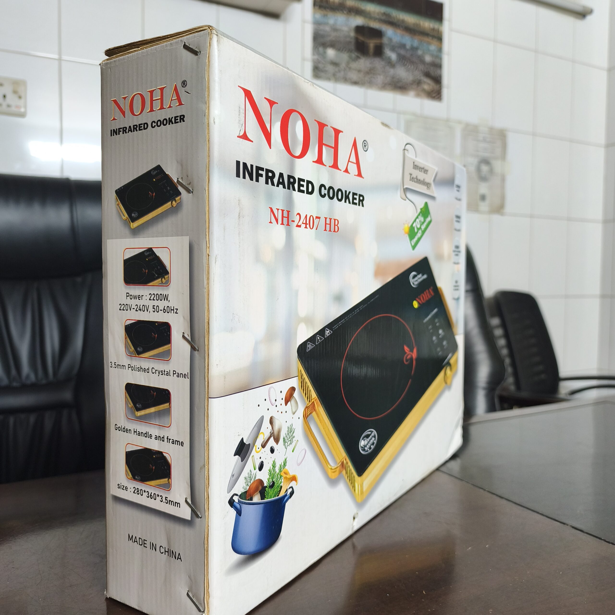NOHA NH-2407 Infrared Cooker, Inverter Technology-2200W - Image 2