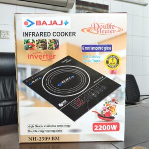 Bajaj Plus NH-2509 Double Heater Infrared Cooker With Inverter Technology-2200W