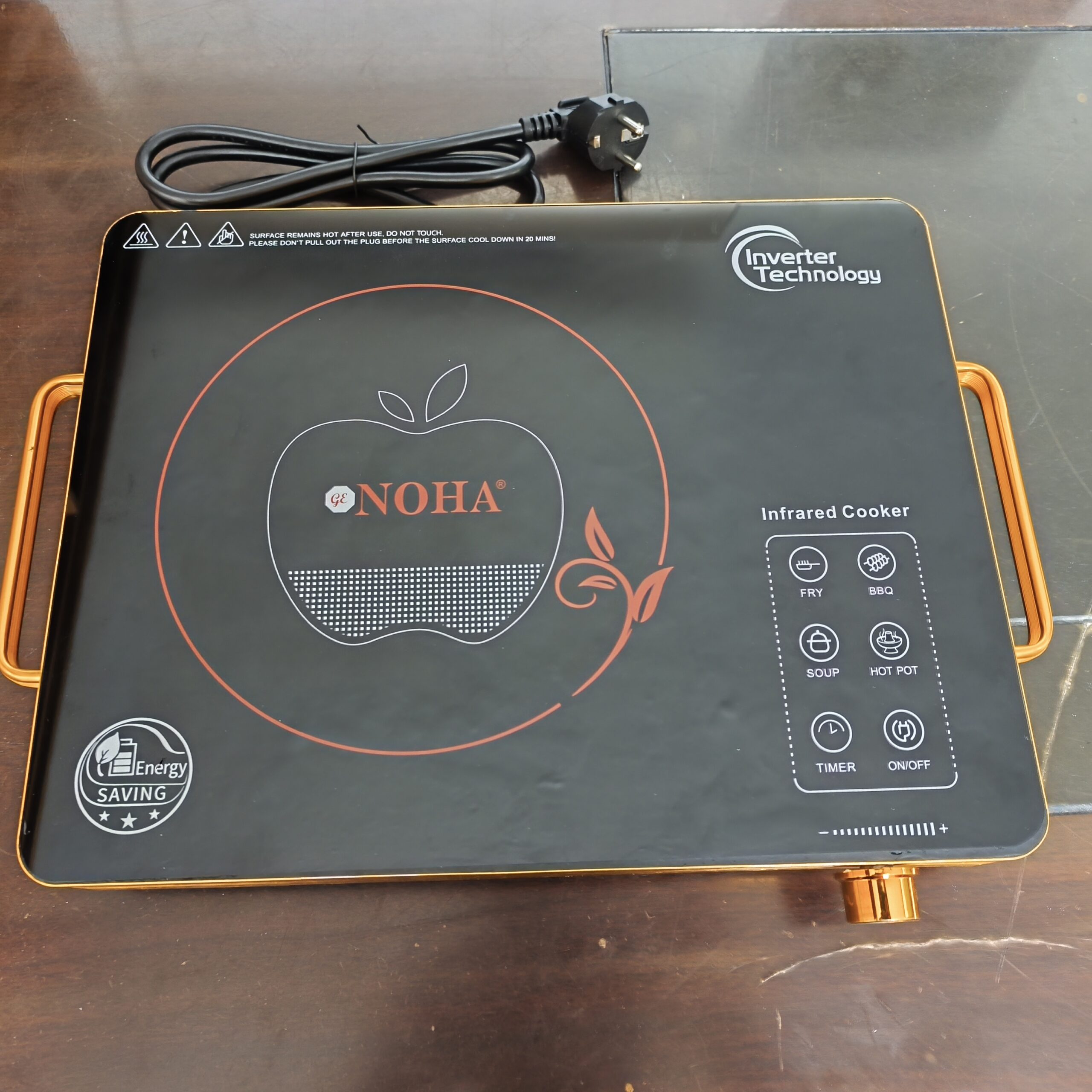 NOHA NH-2407 Infrared Cooker, Inverter Technology-2200W - Image 4