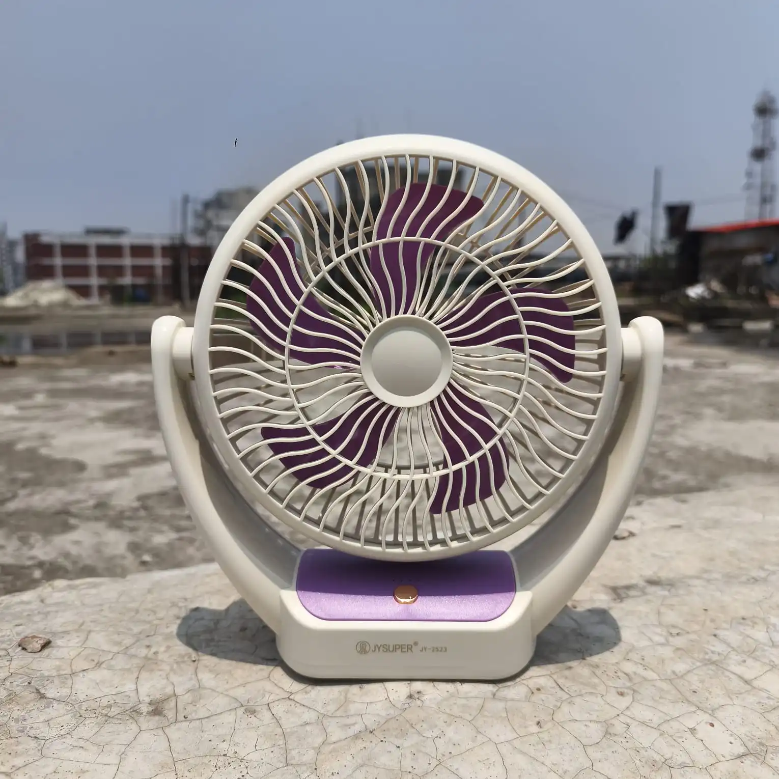 JYSUPER JY-2523 Rechargeable Fan- 4000mAh Lithium Battery - Image 4